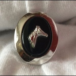 Horse Head Lapel Pin